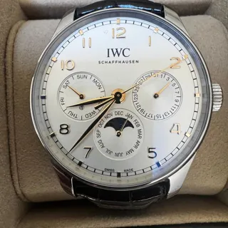 IWC Portugieser IW344203 42mm Stainless steel Silver