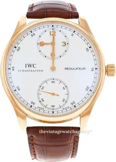 IWC Portugieser IW544402 43mm Red gold Silver