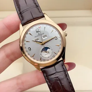 Jaeger-LeCoultre Master Calendar Q1552520 39mm Rose gold Silver