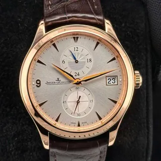 Jaeger-LeCoultre Master Hometime 1622530 40mm Pink gold Silver