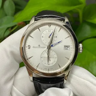 Jaeger-LeCoultre Master Hometime Q1628430 40mm Steel Silver