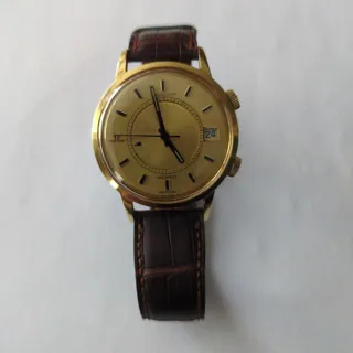 Jaeger-LeCoultre Memovox 875.21 37mm Yellow gold Golden