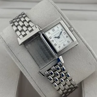 Jaeger-LeCoultre Reverso Duetto 266.8.44 21mm Steel White