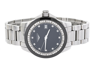 Longines Conquest L3.281.0.57.6 Ceramic and Stainless steel