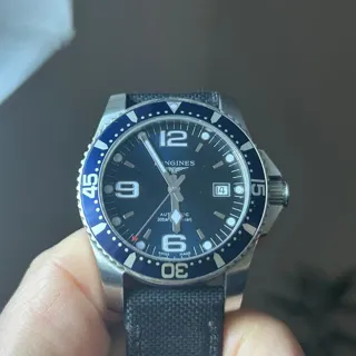 Longines HydroConquest L3.742.4 41mm Steel Blue