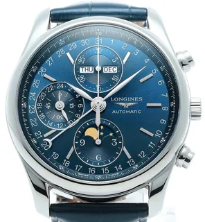 Longines Master Collection L26734920 40mm Stainless steel Blue