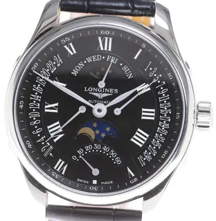 Longines Master Collection L2.739.4 () 44mm Steel Black