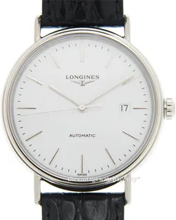 Longines Présence L49224122 Stainless steel White