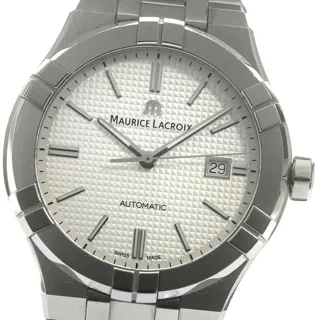 Maurice Lacroix AIKON AI6008-SS002-130-1 42mm Stainless steel Silver