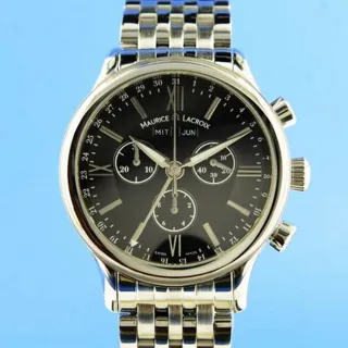 Maurice Lacroix Les Classiques Chronographe LC1098 40mm Steel Black