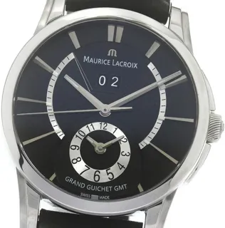 Maurice Lacroix Pontos PT6208 40mm Steel Black