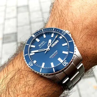 Mido Ocean Star M026.430.11.041.00 42.5mm Stainless steel Blue