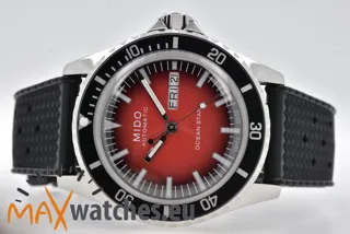 Mido Ocean Star M026.830.17.421.00 40.5mm Stainless steel Red