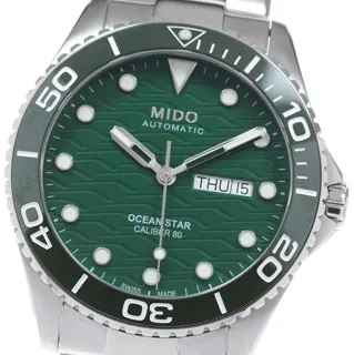 Mido Ocean Star M042.430.11.091.00 42mm Stainless steel Green