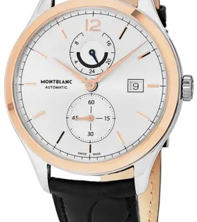 Montblanc Heritage 112541 41mm Stainless steel and Red gold Silver