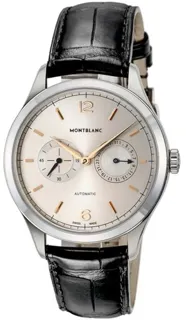 Montblanc Heritage 114872 40mm Stainless steel Silver