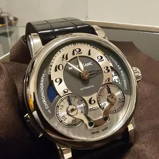 Montblanc Nicolas Rieussec 102336 43mm Stainless steel Gray