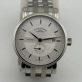 Mühle Glashütte Teutonia M1-33-45-LB 41mm Stainless steel Silver