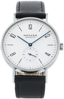 NOMOS Tangente 164 38mm Steel White