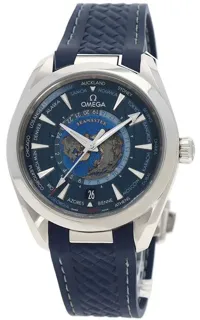 Omega Aqua Terra 220.12.43.22.03.001 43mm Stainless steel Blue