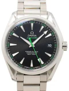 Omega Aqua Terra 231.10.42.21.01.004 42mm Stainless steel Black