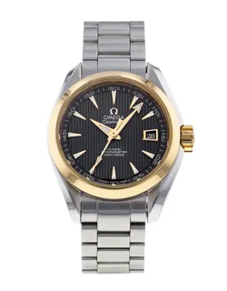 Omega Aqua Terra 231.20.30.20.06.004 30mm Steel$Yellow Gold Gray