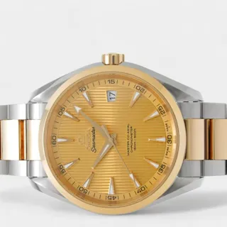 Omega Aqua Terra 231.20.42.21.08.001 41.5mm Gold/Steel Golden