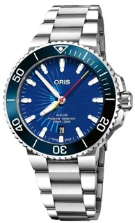 Oris Aquis 01 733 7766 4185 41.5mm Stainless steel Blue