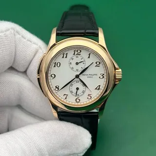 Patek Philippe Travel Time 5134J 37mm Yellow gold Yellow