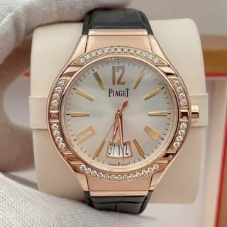 Piaget Polo G0A38159 43mm Rose gold Silver