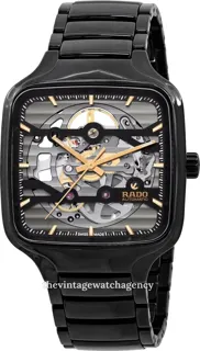 Rado True Square R27124162 38mm Ceramic Black