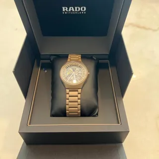 Rado True Thinline R27112312 40mm Ceramic Beige