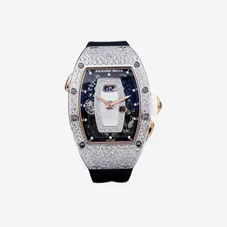 Richard Mille RM 037 RM037 WG 48mm White gold Skeletonized