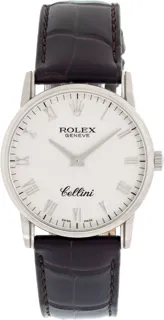 Rolex Cellini 5116 32mm White gold White