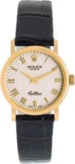 Rolex Cellini 6110 25mm Yellow gold Off White