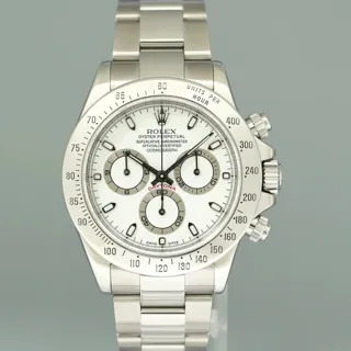 Rolex Cosmograph Daytona 116520 Stainless steel White