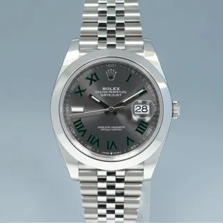 Rolex Datejust 126300-0014 Stainless steel Slate