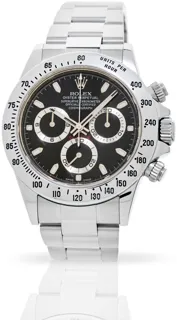 Rolex Daytona 116520 40mm Stainless steel Black