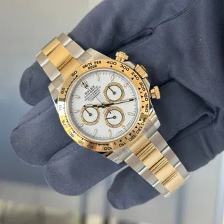 Rolex Daytona 126503 40mm Yellow gold and Stainless steel White