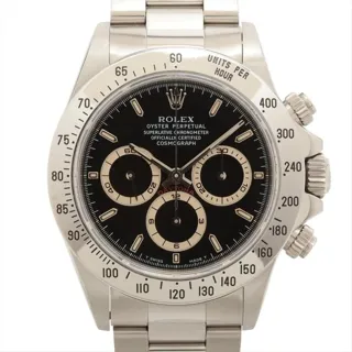 Rolex Daytona 16520 ( (1988-2015)) 38mm Stainless steel Black