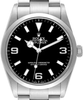 Rolex Explorer I 114270 Stainless steel Black