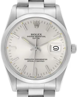 Rolex Oyster Perpetual Date 15000 Stainless steel Silver