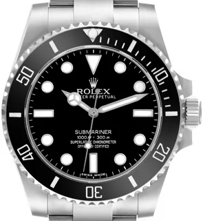 Rolex Submariner 114060 Stainless steel Black