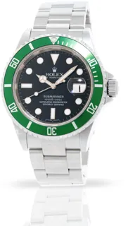 Rolex Submariner 16610LV 40mm Stainless steel Black