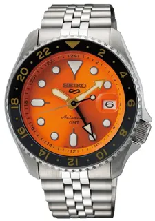 Seiko 5 Sports SSK005KC 46mm Stainless steel Orange