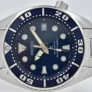 Seiko Prospex SBDC033 45mm Stainless steel Blue