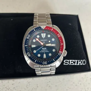 Seiko Prospex SRPE99K1 45mm Stainless steel Blue