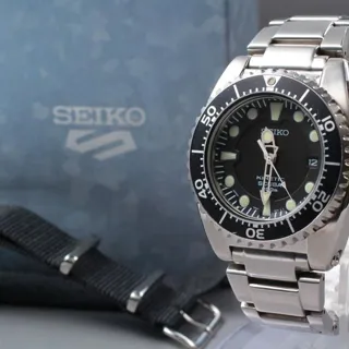 Seiko Prospex 5M62-0BL0 ( ) 44mm Stainless steel Black