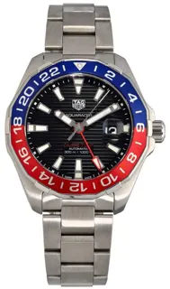 TAG Heuer Aquaracer 300M WAY201F 43mm Steel Black