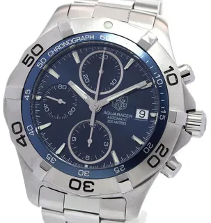 TAG Heuer Aquaracer CAF2112.BA0809 42mm Stainless steel Blue